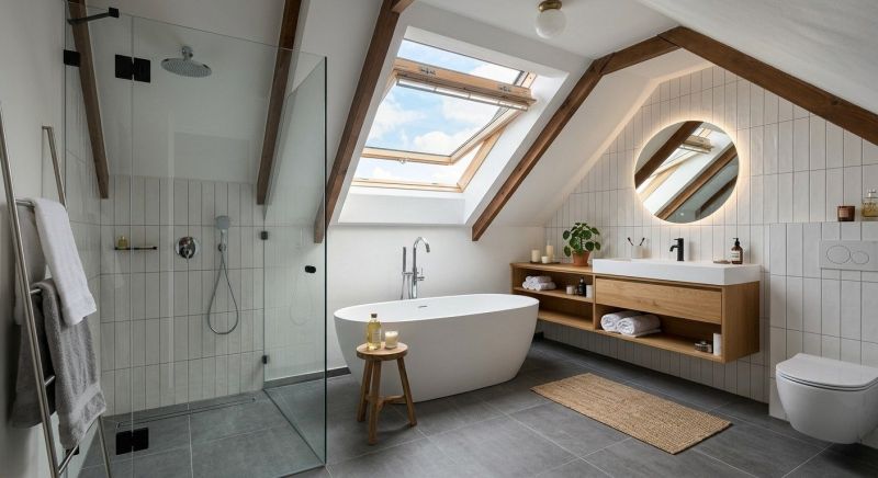 Attic Bathroom Remodeling in Fauquier County, VA