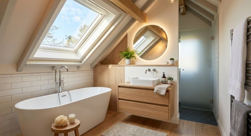 Attic Bathroom Remodeling in Fauquier County, VA