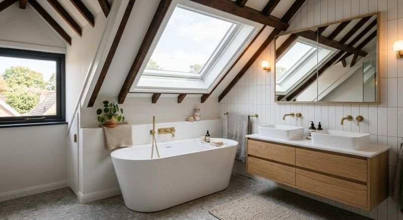 Attic Bathroom Remodeling in Fauquier County, VA