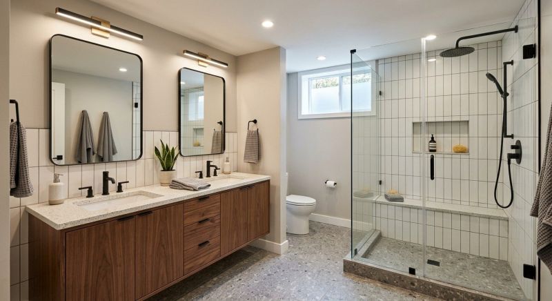 Basement Bathroom Remodeling in Fauquier County, VA