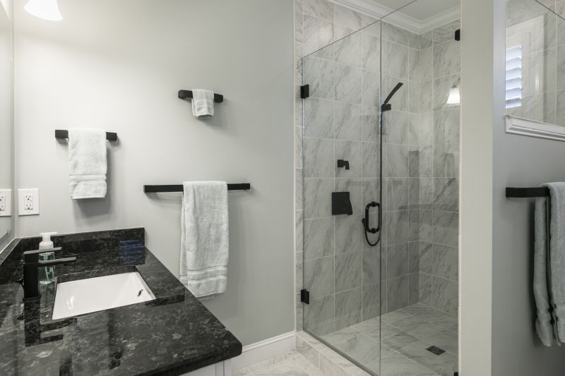 Granite Shower Installation in Fauquier County, VA
