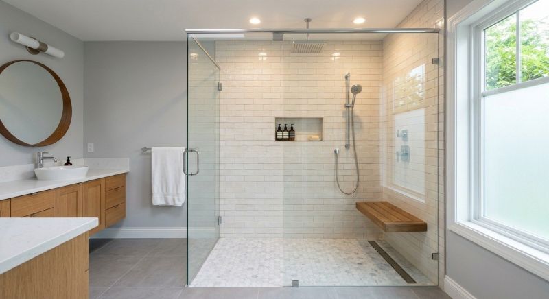 Shower Enlargement in Clifton, VA